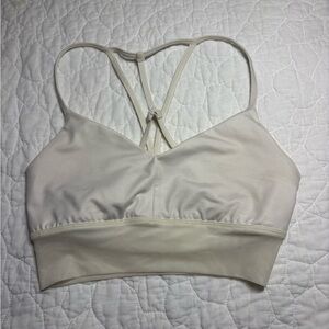 Alo yoga bra - white